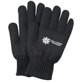 Black Knit Gloves